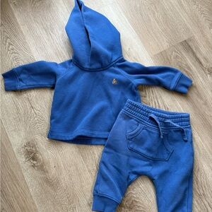 GAP Royal Blue Toddler Hoodie and Pants Set